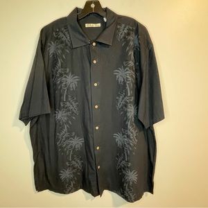 Men's Batik Bay Hawaiian shirt, black, size XXL